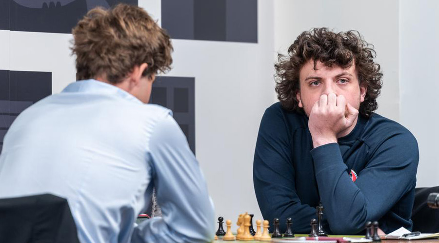 Hans Niemann vows to be chess player in world after alleged cheating  scandal
