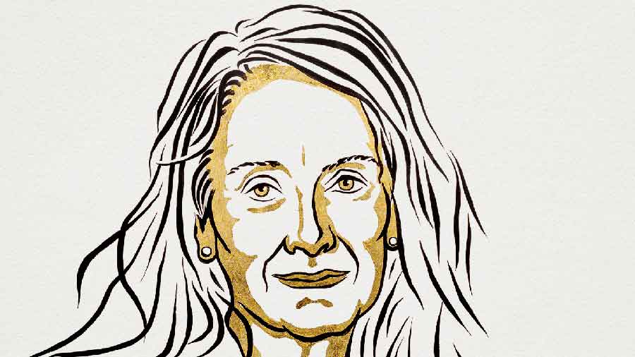 Annie Ernaux wins  Literature Nobel