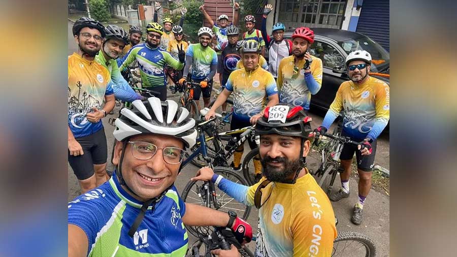 Cycle Network Grow, founded in 2016, has more than 1,500 riders across Kolkata