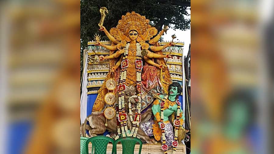 The idol of Sreebhumi Sporting Club