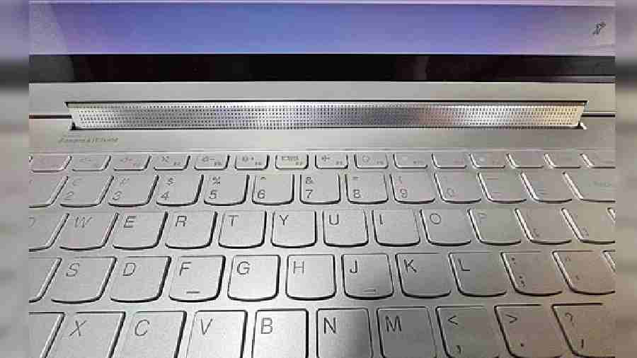 The  soundbar- hinge option is  among the best on a Windows laptop