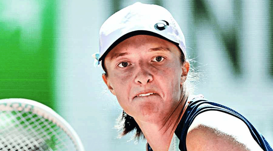 Tennis  Iga Swiatek volleys for pay parity - Telegraph India