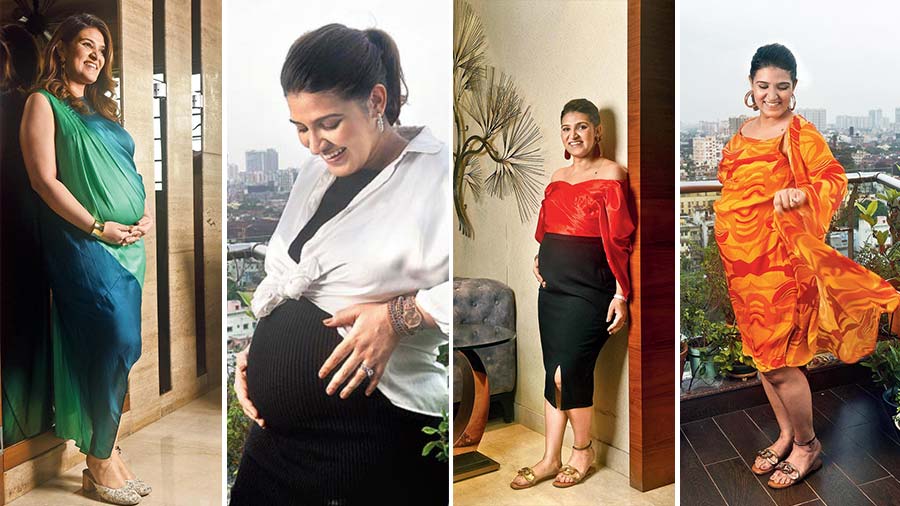 Pregnancy Fashion  Stylist and designer Neha Gandhi Binjrajka shoots a  special rock-your-pregnancy look book - Telegraph India