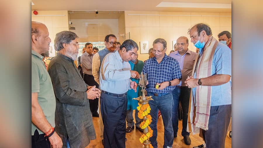 Inauguration of the exhibition