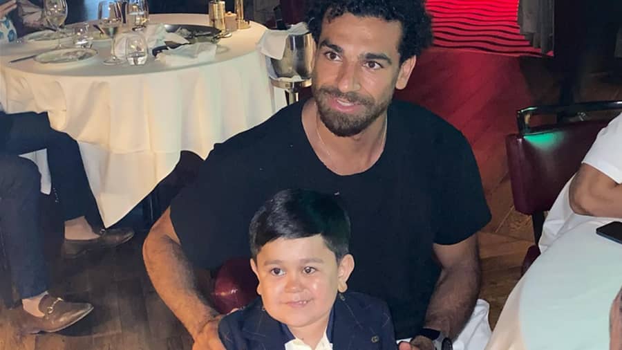 Abdu is living every football fan’s dream. The singer met Egypt football team captain and Liverpool forward Mohamed Salah recently at Sheikh Hasher AL Maktoum palace in Dubai. 