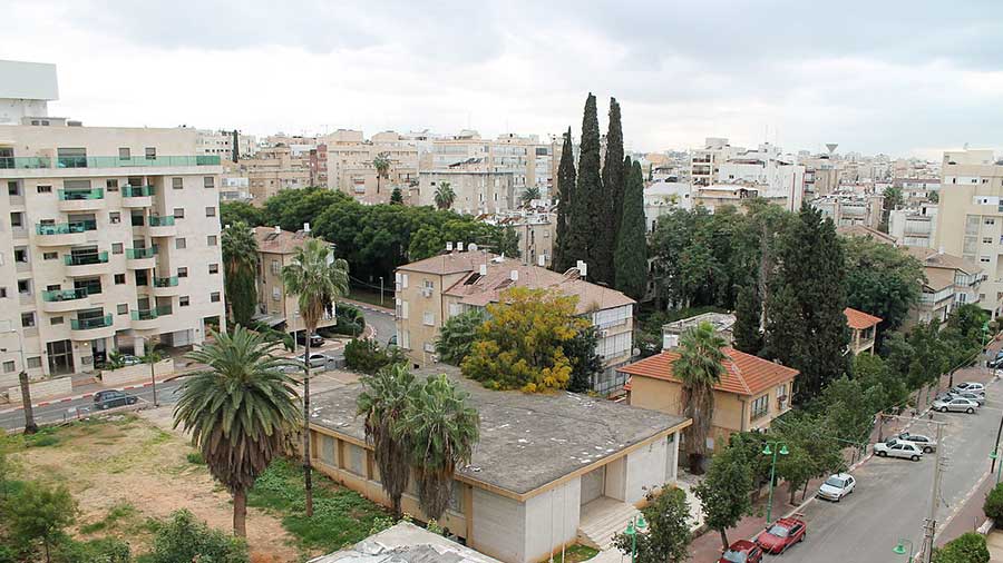 A view of Petah Tikvah town. The national convention of the Indian Jews in Israel also helps display a part of the Indian diversity with the Baghdadis from Kolkata, Bene Israel from Maharashtra, Cochinis from Kerala and the Bnei Menashe from Manipur and Mizoram
