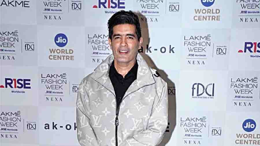 Manish Malhotra was there to watch the show. “AK-OK is a very young brand, Anamika is a popular designer, a friend and we are all here to support her... for the entire design fraternity, you should always come and support and celebrate Indian fashion together,” Manish told The Telegraph