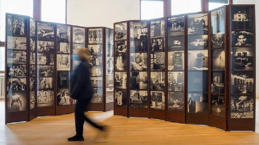 Dayanita Singh's work is often rearranged in the spaces she exhibits it in