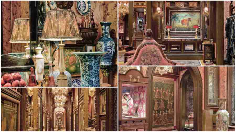 Opulent, regal, decadent... the Sabyasachi store in New York reflects the same design aesthetic seen in his stores in India