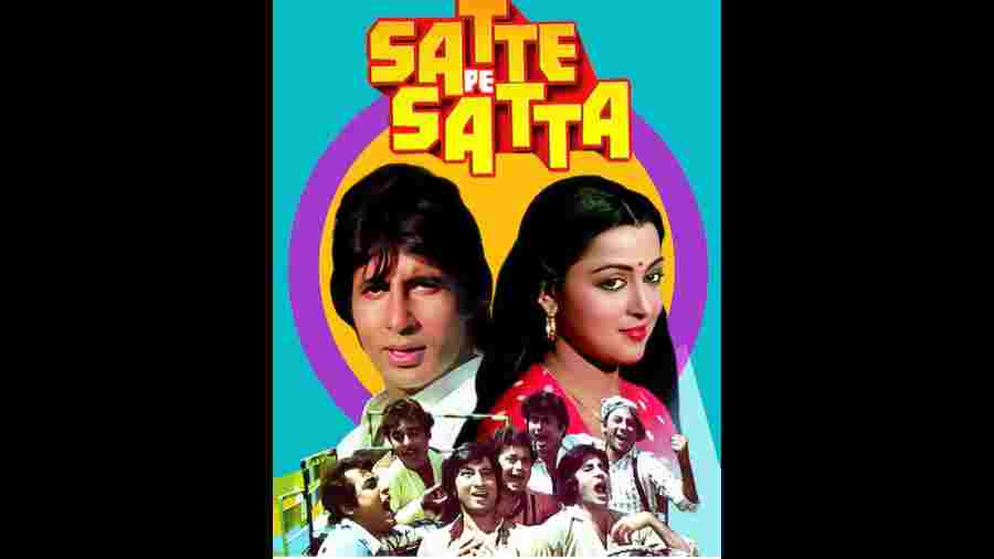 Raj Sippy's 'Satte Pe Satta' also featuring Amitabh Bachchan proved her versatile skills as an actor slipping into every emotional ups and downs