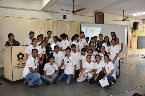 Winners at the fest organised by Lakshmipat Singhania Academy, Kolkata 