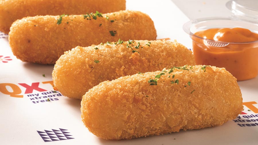 Cheese and Jalapeno croquettes