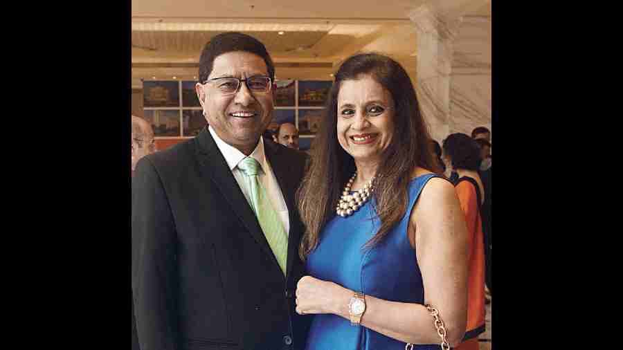 Sanjay and Minu Budhia