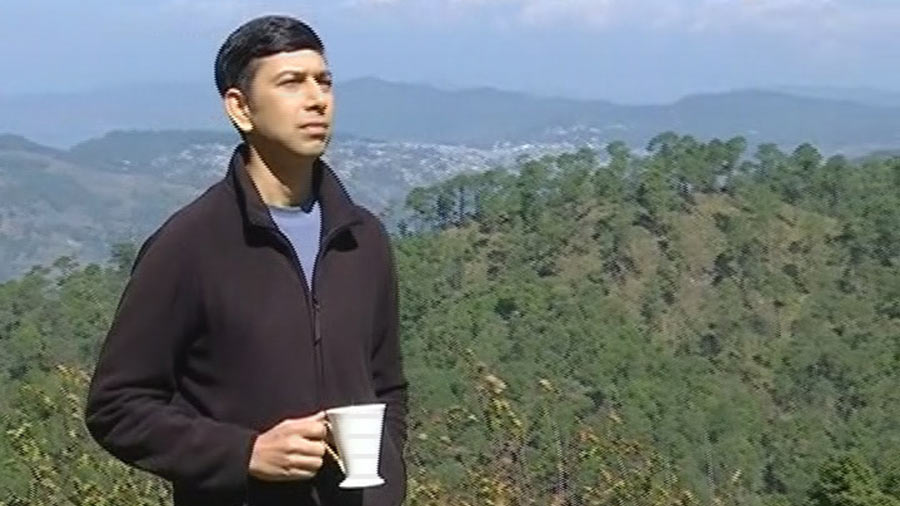 Udayan Mukherjee deriving inspiration from his surroundings in the Himalayas