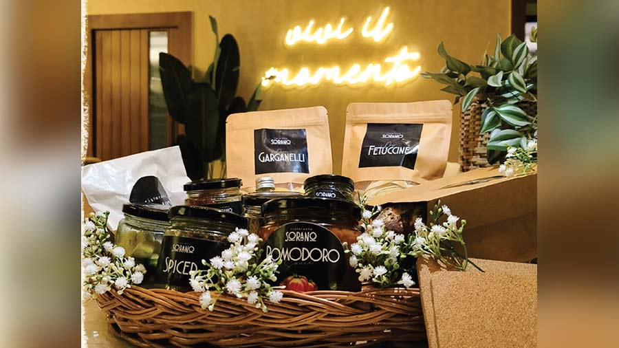 A festive gift hamper from Sorano