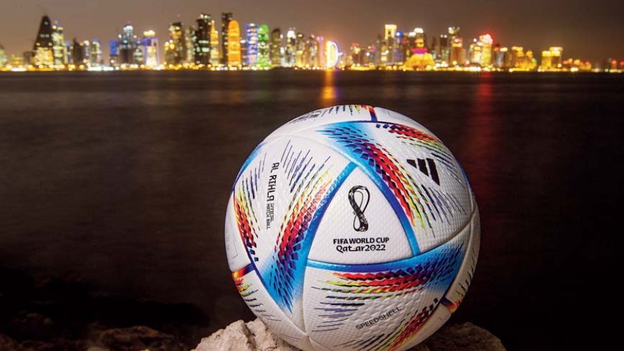 Al Rihla by Adidas, the official match ball for Qatar 2022