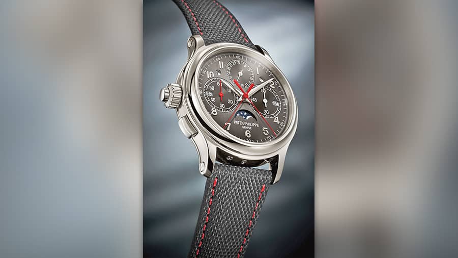 5373P-001: Perpetual calender with split seconds chronograph