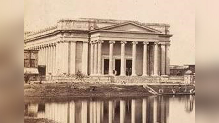 An old photograph of the Senate Hall