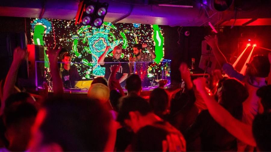DJ Hiam Lev at his first Kolkata gig in Gold, J W Marriott on October 22