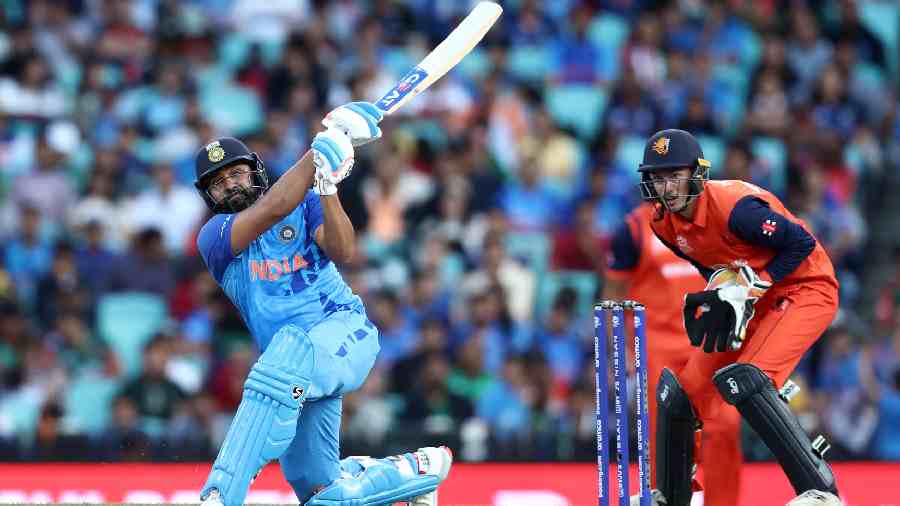 Rohit Sharma - It was a near-perfect win, but not too happy with my