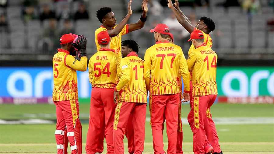 Triumphant Zimbabwe after the win