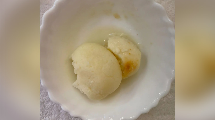 And is a visit to Kolkata even complete without the ‘baked and regular rasgulle’ from Mithai?