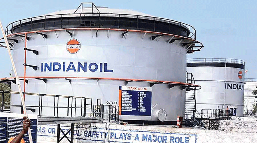 IOC clocked a record refining margin of $25.49 per barrel during April-September compared with $6.57 a barrel in the same period last year.