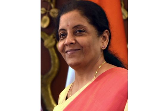 Union finance minister Nirmala Sitharaman