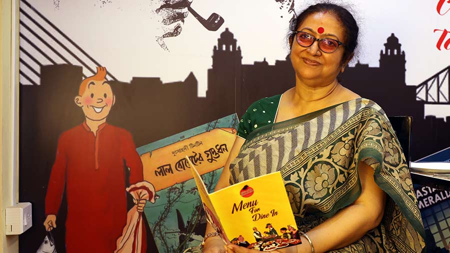 Barnali Sensarma Ghosh, the owner of Tintin & The Brussels Club 