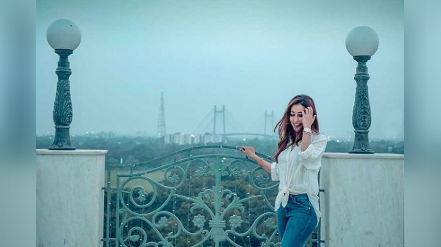 Raima Sen at the Glenburn Penthouse 