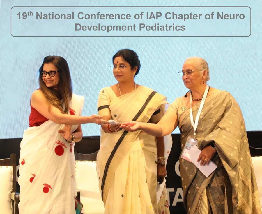 The conference’s theme was ‘Neurodevelopmental paediatrics: An idea whose time has come’. Chief guest Dr Panja said, “It is wonderful to share the dais with fellow medical professionals and with Budhia. I have known her for a long time. I have seen her work and I have partly seen her struggle, her personal struggle too, but she is victorious, she is Nari Shakti.”