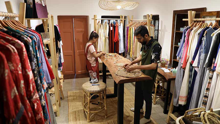 The line-up at Shuffling Suitcases starts from Rs 500 and goes up to Rs 15,000. “Sustainable shopping is widely deemed to be too expensive or too niche. We wanted to make it easier for every kind of shopper to experience conscious buying so that no matter what your budget is, you can find our selection to be approachable,” the entrepreneur ventured