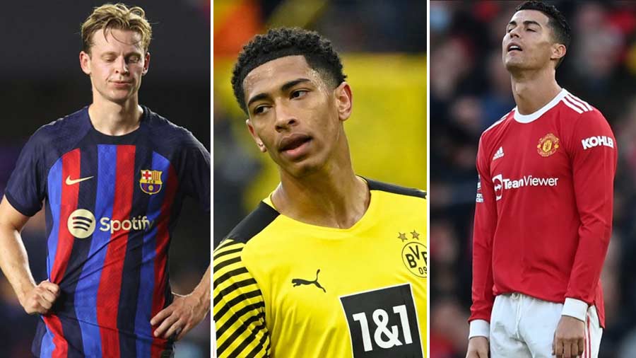 The summer promised a lot more for Frenkie de Jong, Jude Bellingham and Cristiano Ronaldo than what eventually transpired
