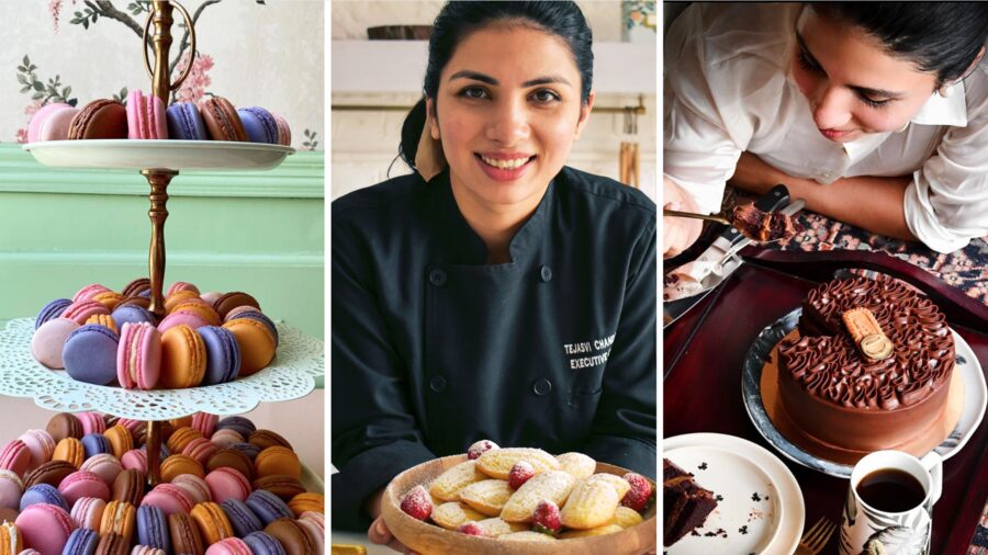 Chef Tejasvi Chandela is a trained pastry chef from Le Cordon Bleu, Paris, and runs a patisserie in Jaipur 