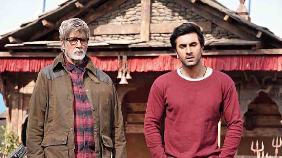 Ranbir with Amitabh Bachchan
