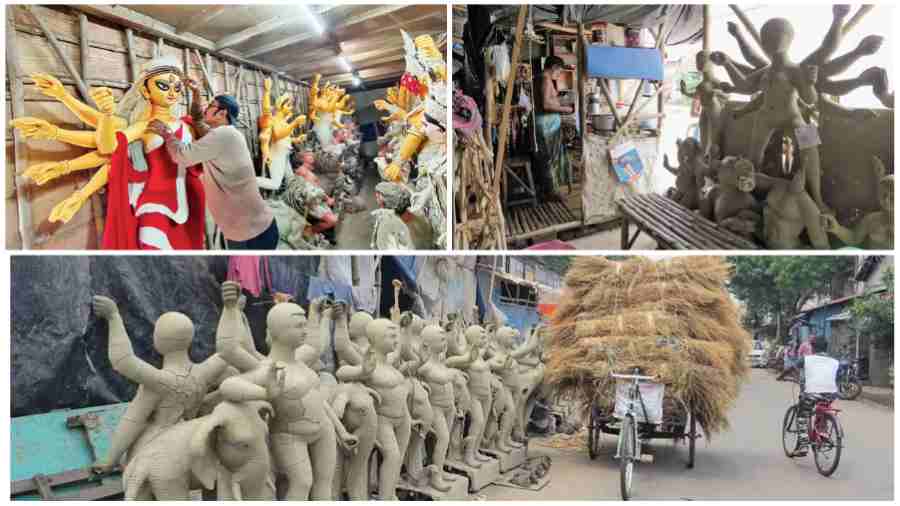 Durga Puja 2022 – Price-rise hurdle for idol market on recovery path