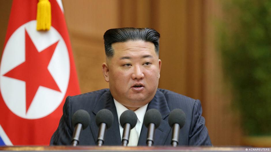 Kim Jong Un spoke to the Supreme People's Assembly after it passed the new law