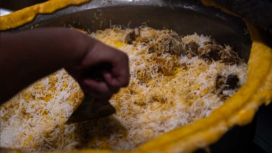 Kolkata biryani