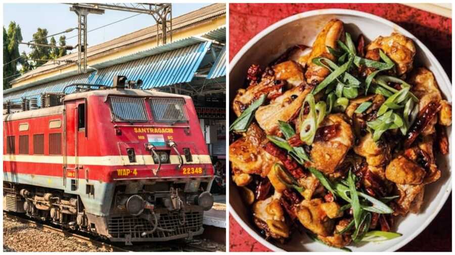 Piping hot Chinese fare likely on train menu