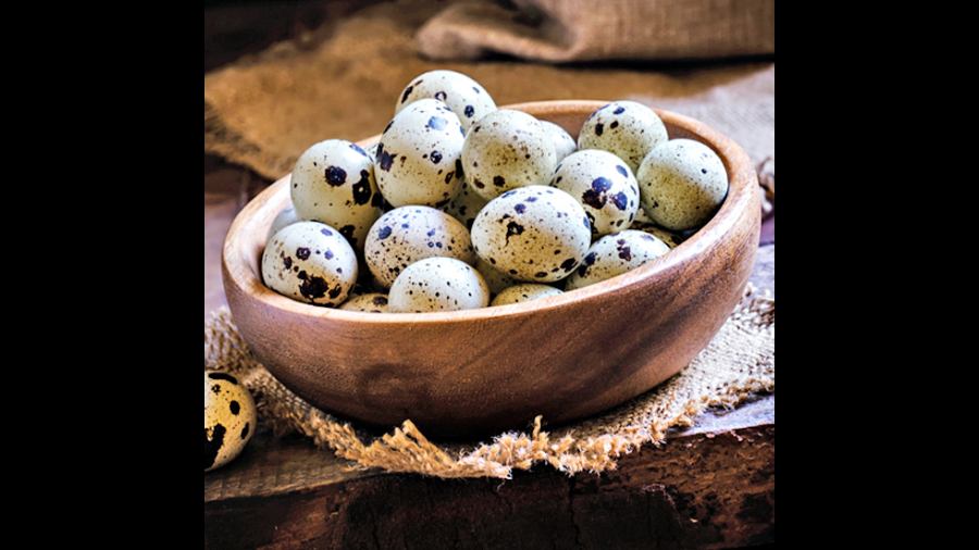 Quail eggs