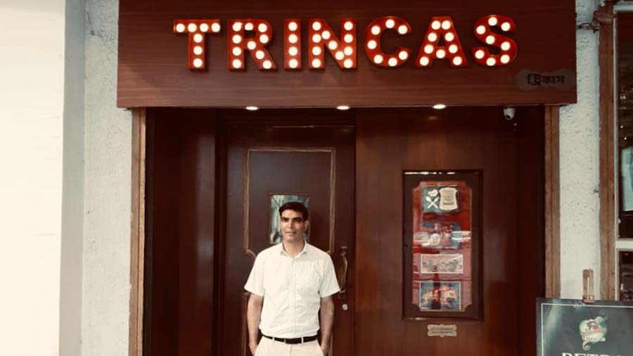 Anand Puri, the third-generation owner of Trincas