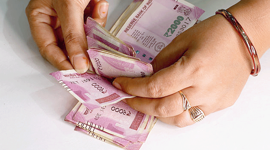 First India on X: Rupee settles 20 paise lower at 73.58