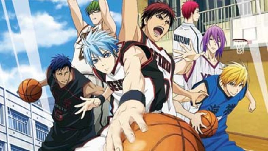 Kuroko No Basket Coloring Book: popular sport manga and anime