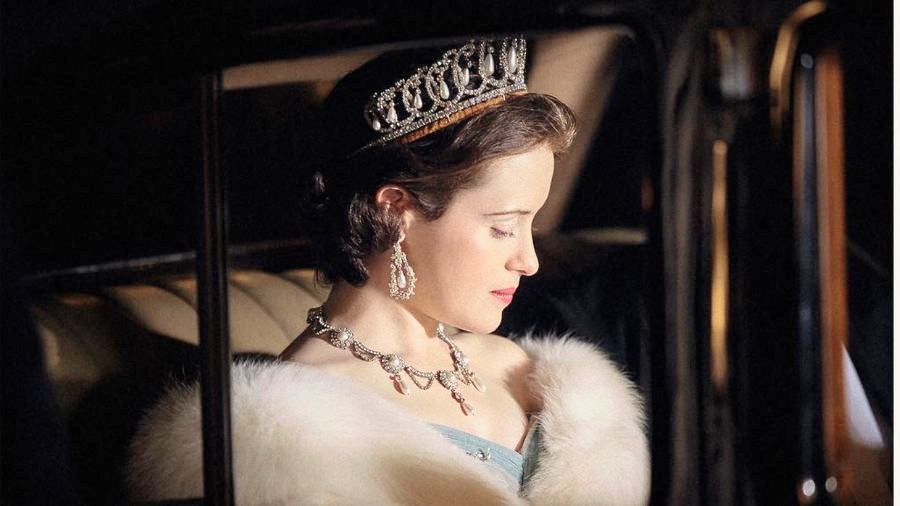  Claire Foy as a young Queen Elizabeth