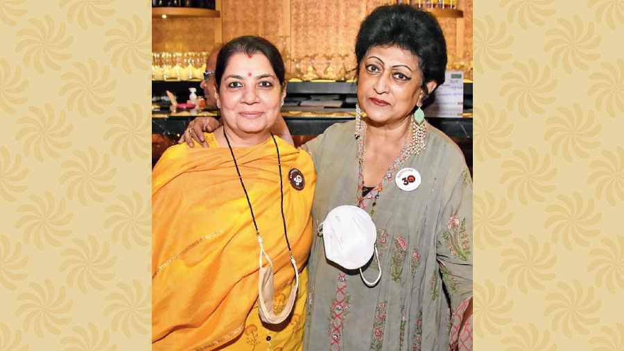 Priti Patel and Oindrilla Dutt