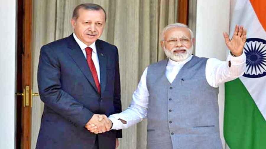 Erdogan in Turkey and Narendra Modi in India used the power they had won as elected heads of state to push their countries towards authoritarian regimes.