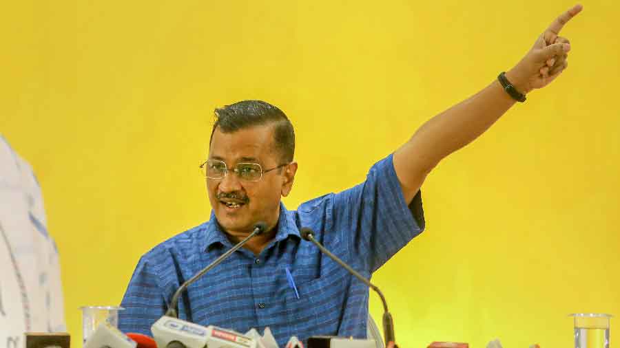 Congress is finished: Kejriwal