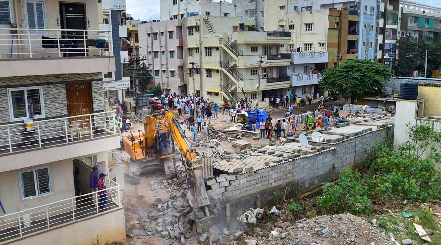 Waterlogging | 'Will Raze Illegal Constructions On The Line Of Noida ...