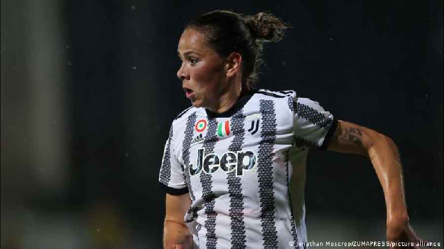 The arrival of Icelandic midfielder Sara Björk Gunnarsdottir in Italy is a sign of chanigng times