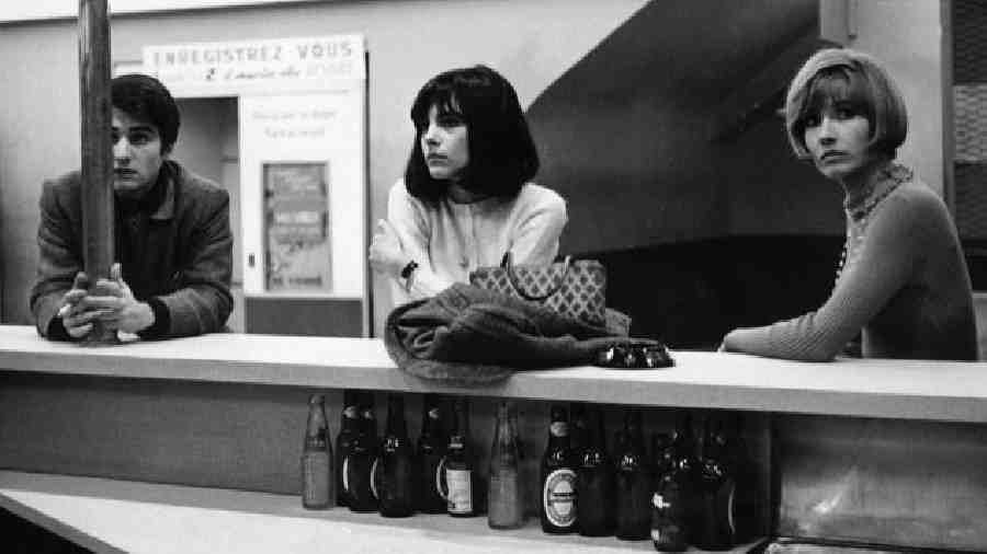 Scene from the film 'Masculin Féminin'